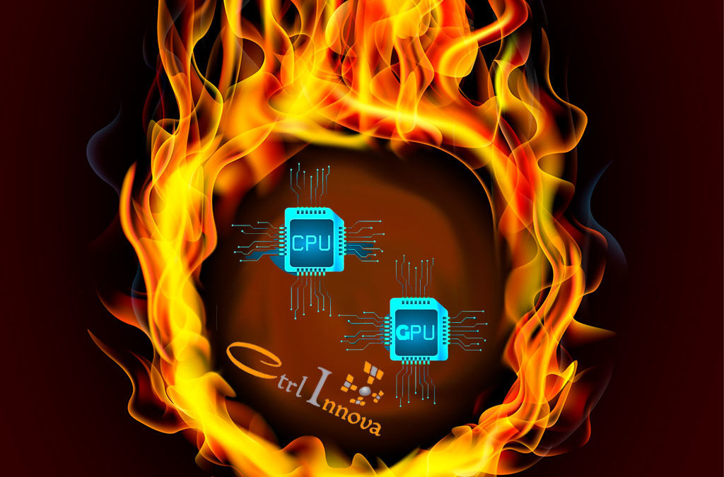 ¿Por qué sube la temperatura de la CPU más rápido que la de GPU?